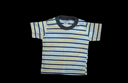 Vintage 1970 Striped Buster Brown Tee