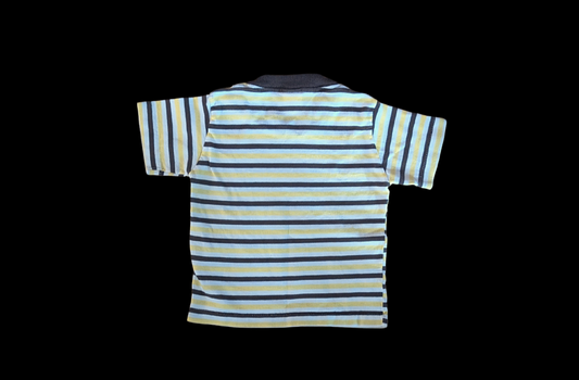Vintage 1970 Striped Buster Brown Tee