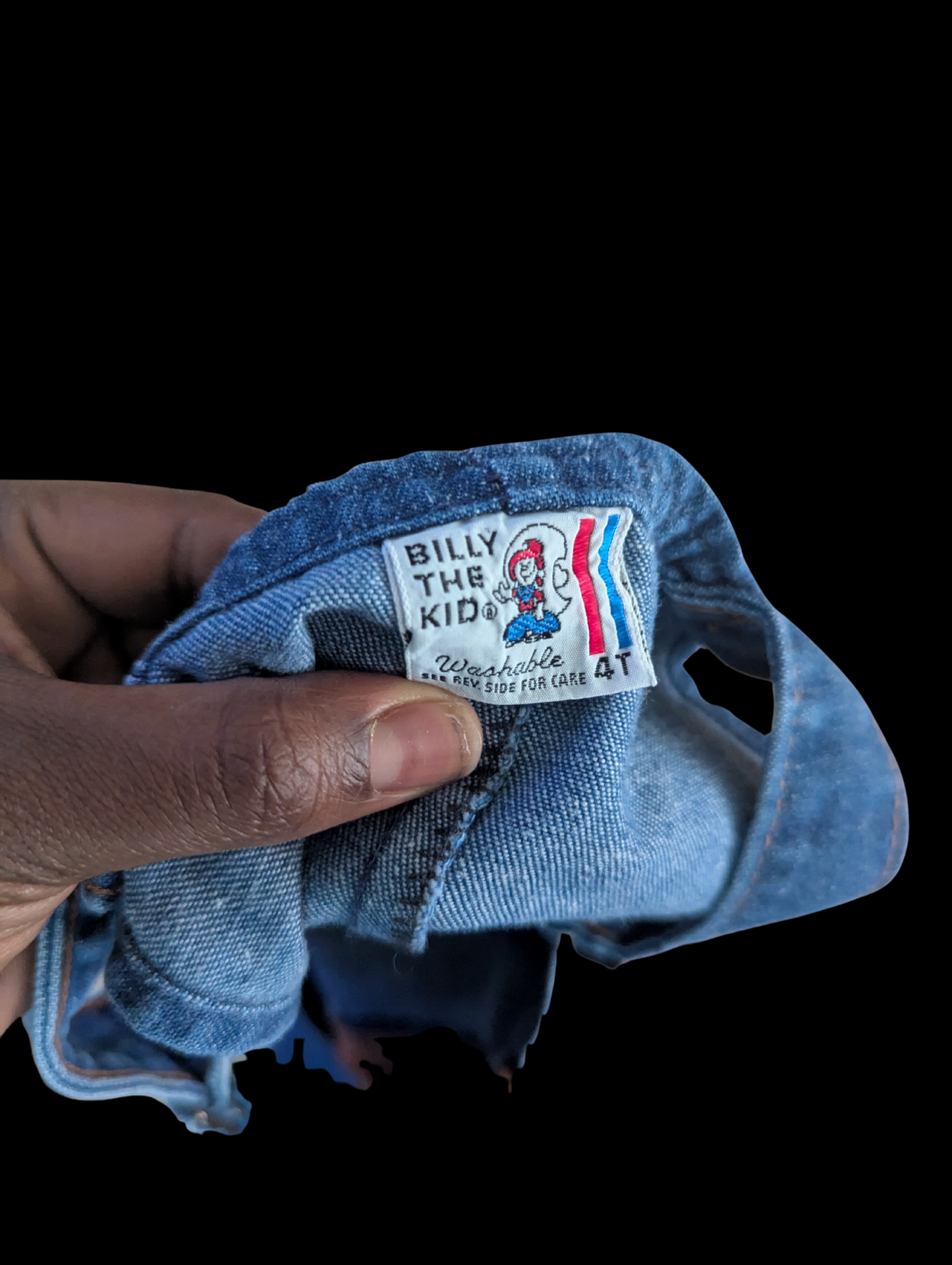 Vintage 1970 Billy the Kid Denim Overalls