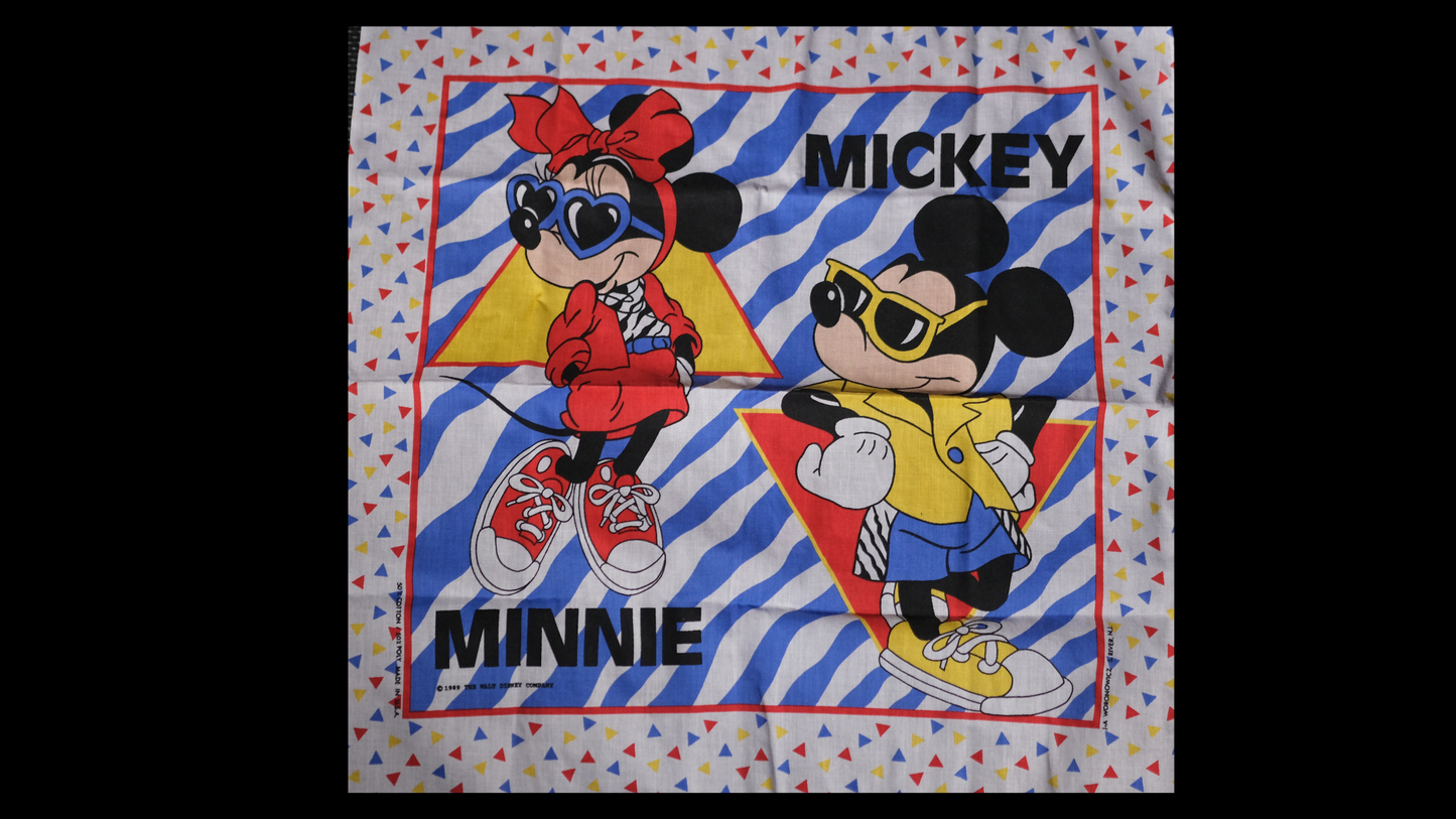 Vintage Mickey Mouse Bandana/Hanky